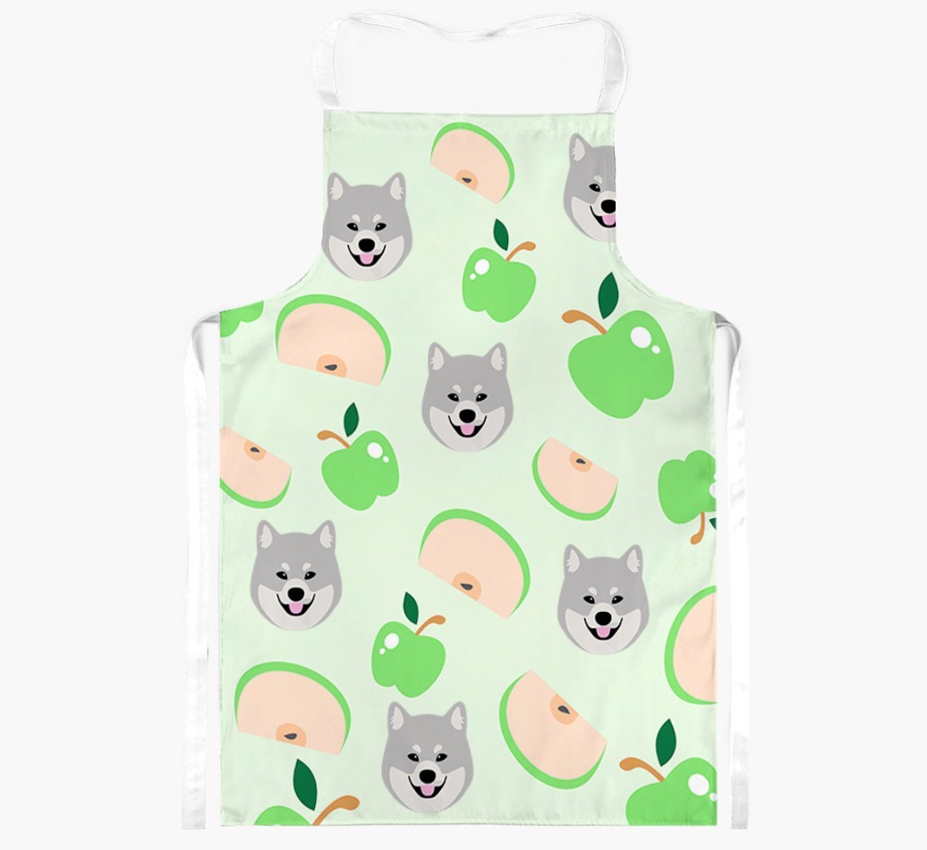 Fruit Pattern: Personalised {breedFullName} Apron (Various Patterns)