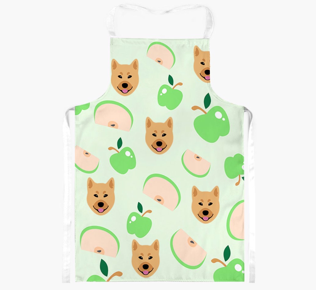 Fruit Pattern: Personalized {breedFullName} Apron (Various Patterns)