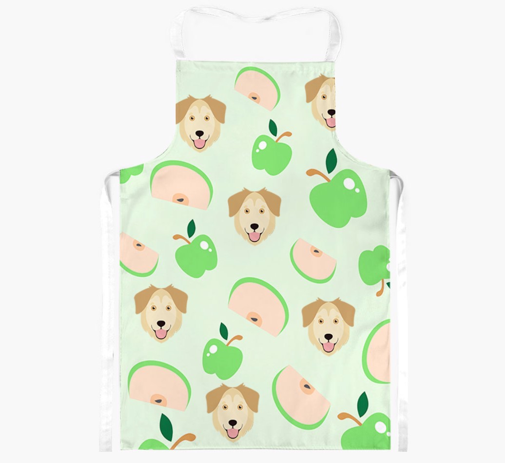 Fruit Pattern: Personalised {breedFullName} Apron (Various Patterns)