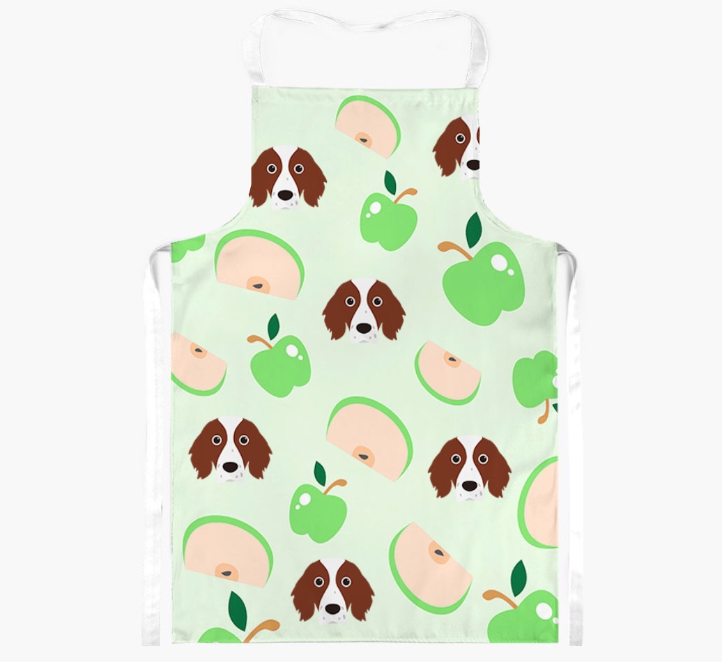 Fruit Pattern: Personalised {breedFullName} Apron (Various Patterns)