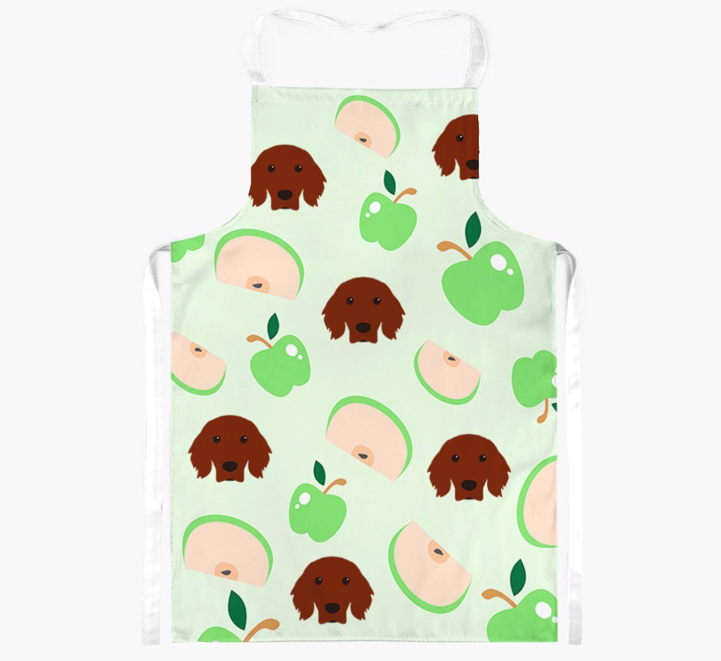 Fruit Pattern: Personalised {breedFullName} Apron (Various Patterns)