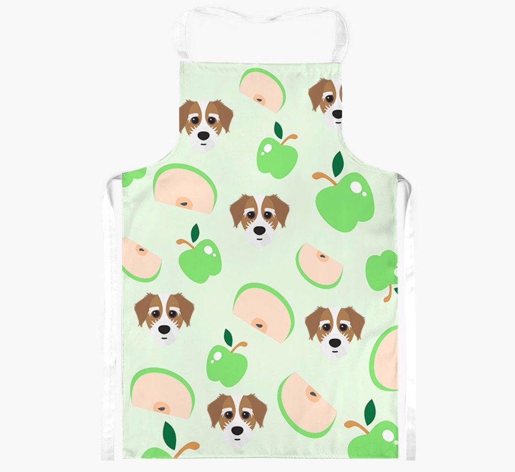 Fruit Pattern: Personalised {breedFullName} Apron (Various Patterns)