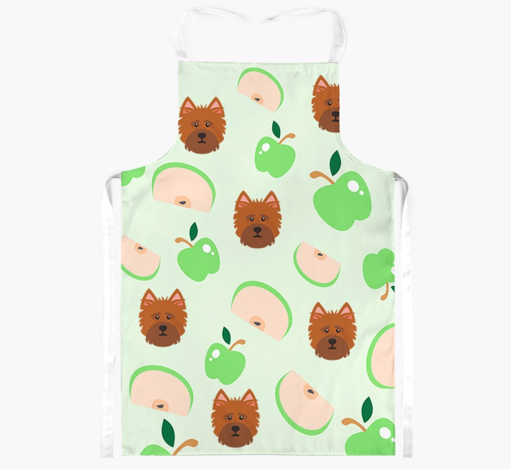 Fruit Pattern: Personalised {breedFullName} Apron (Various Patterns)