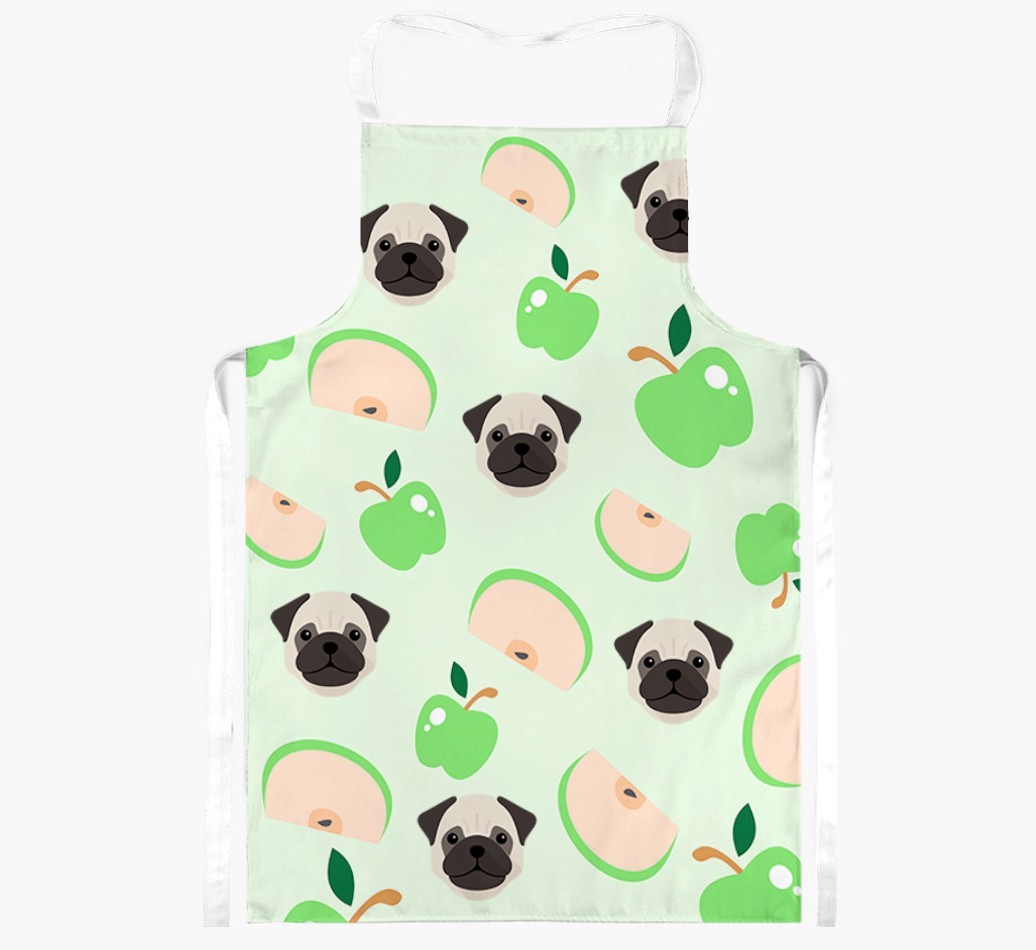 Fruit Pattern: Personalised {breedFullName} Apron (Various Patterns)