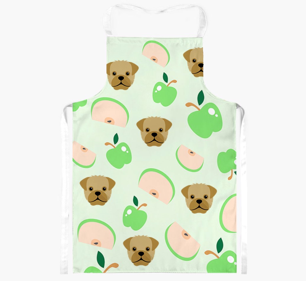 Fruit Pattern: Personalised {breedFullName} Apron (Various Patterns)