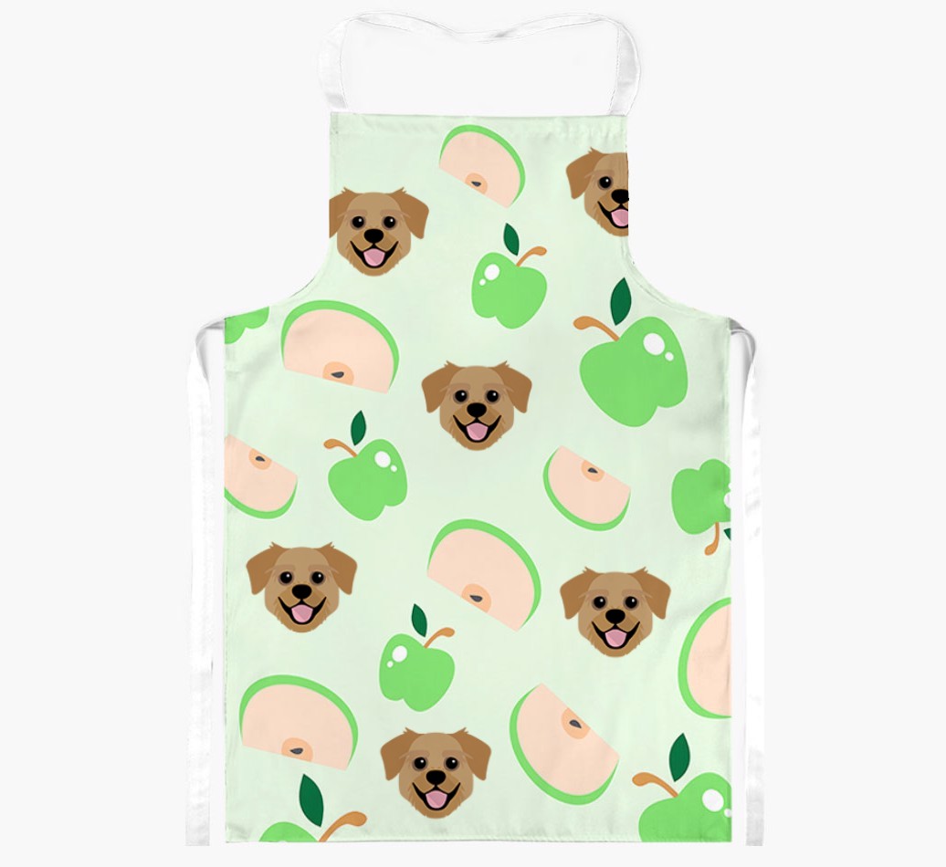 Fruit Pattern: Personalised {breedFullName} Apron (Various Patterns)