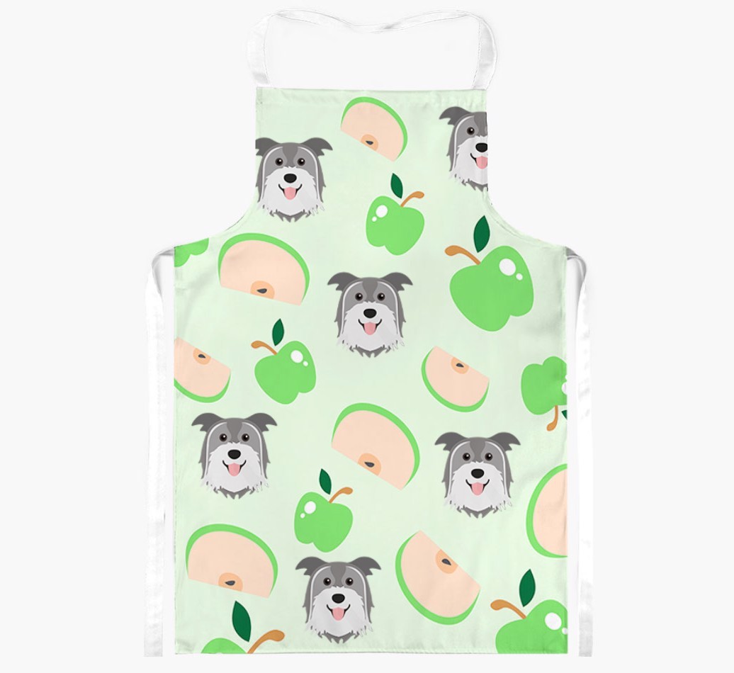 Fruit Pattern: Personalised {breedFullName} Apron (Various Patterns)