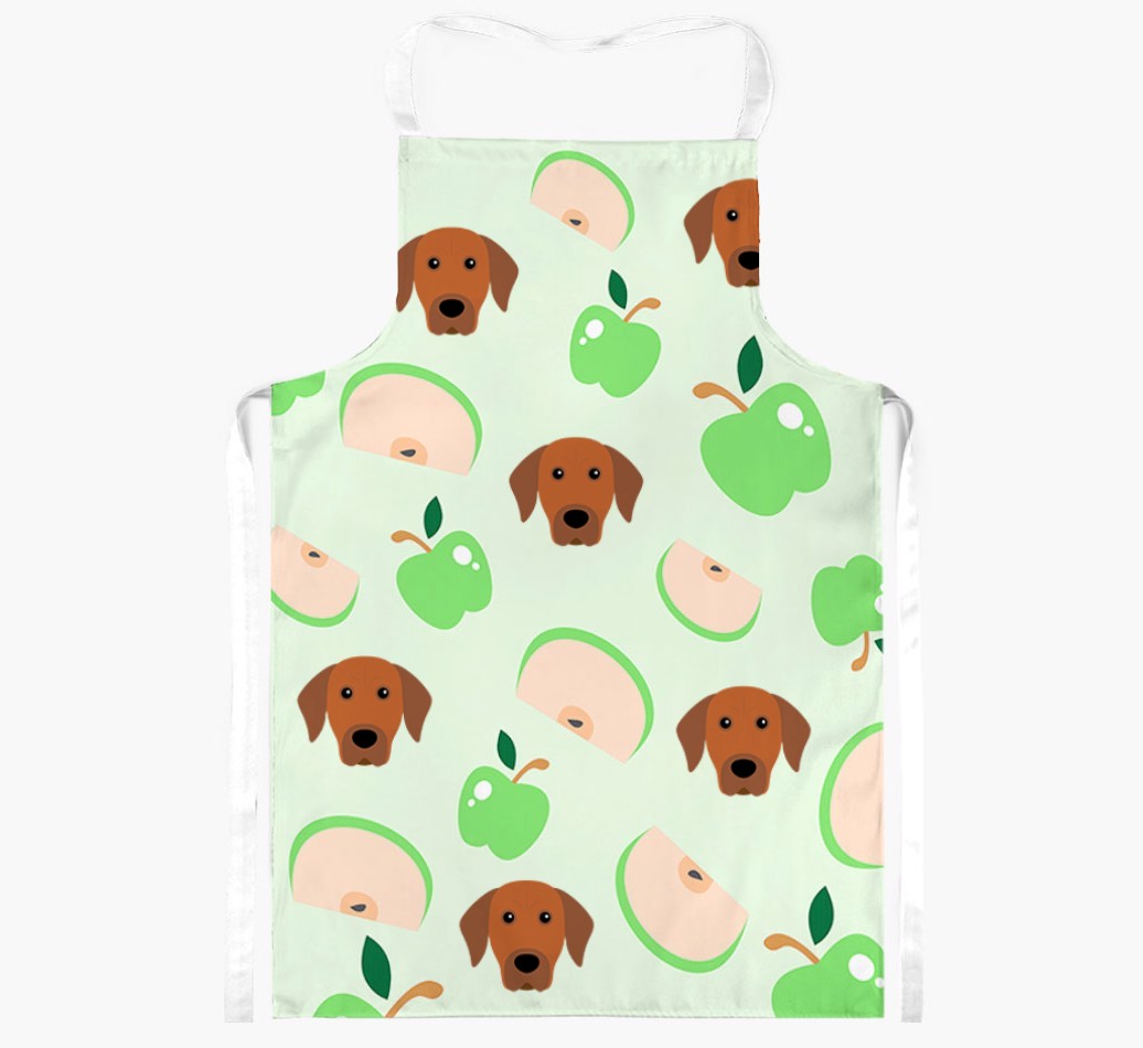 Fruit Pattern: Personalised {breedFullName} Apron (Various Patterns)