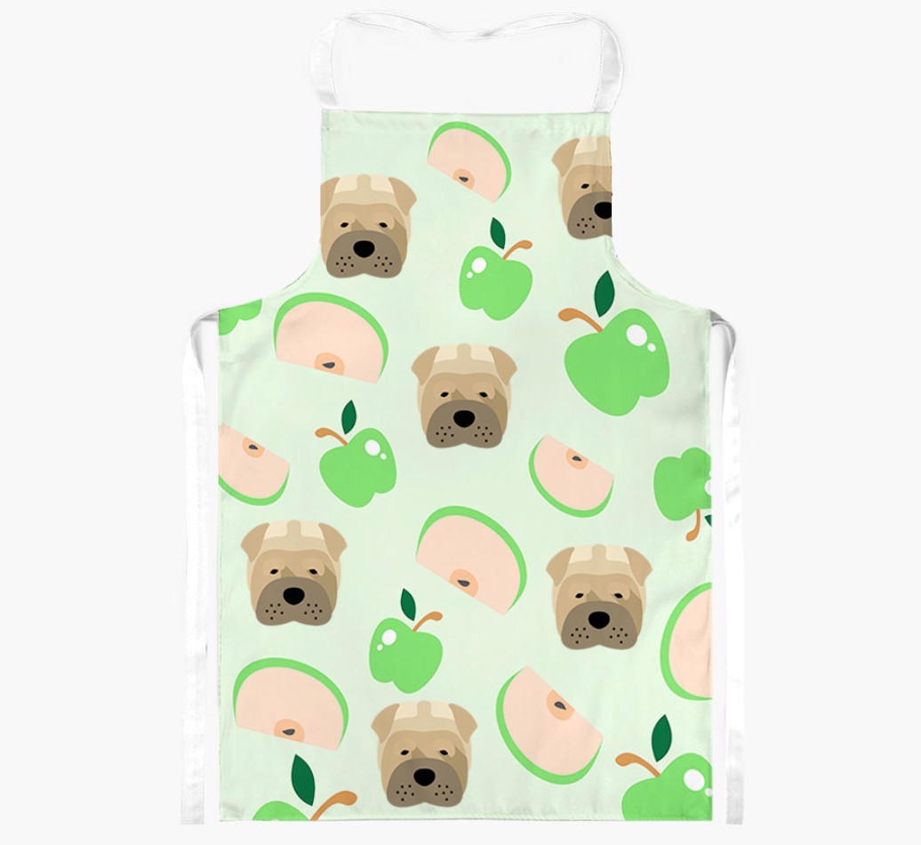 Fruit Pattern: Personalised {breedFullName} Apron (Various Patterns)