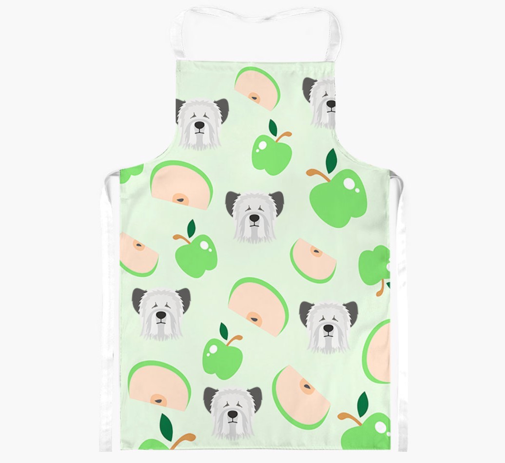 Fruit Pattern: Personalised {breedFullName} Apron (Various Patterns)