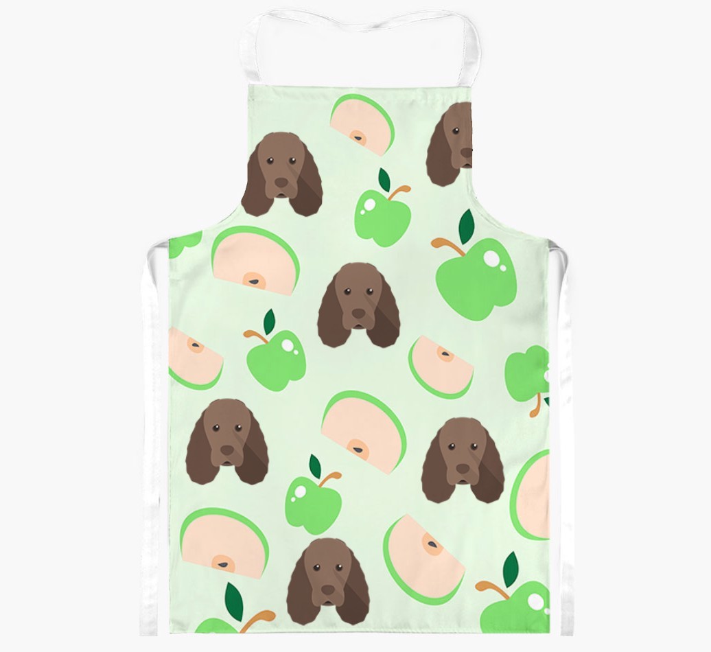 Fruit Pattern: Personalised {breedFullName} Apron (Various Patterns)