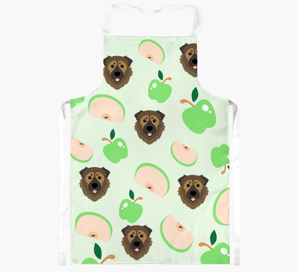 Fruit Pattern: Personalized {breedFullName} Apron (Various Patterns)
