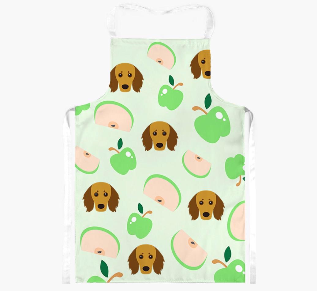 Fruit Pattern: Personalized {breedFullName} Apron (Various Patterns)