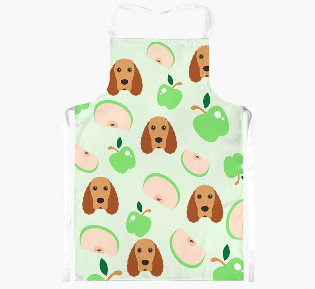 Fruit Pattern: Personalized {breedFullName} Apron (Various Patterns)