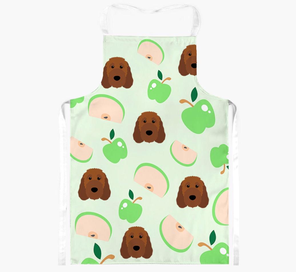 Fruit Pattern: Personalized {breedFullName} Apron (Various Patterns)