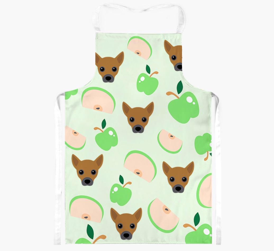 Fruit Pattern: Personalized {breedFullName} Apron (Various Patterns)