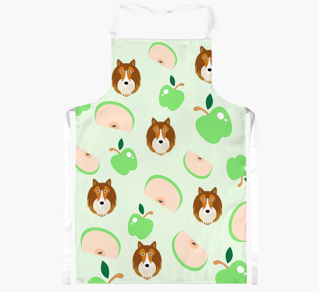 Fruit Pattern: Personalized {breedFullName} Apron (Various Patterns)