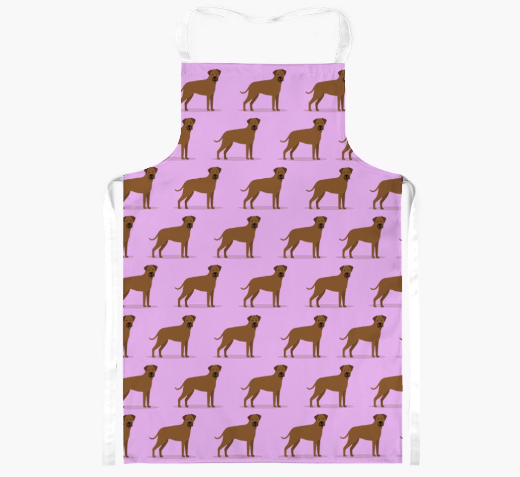 Yappicon Profile Pattern: Personalised {breedFullName} Apron