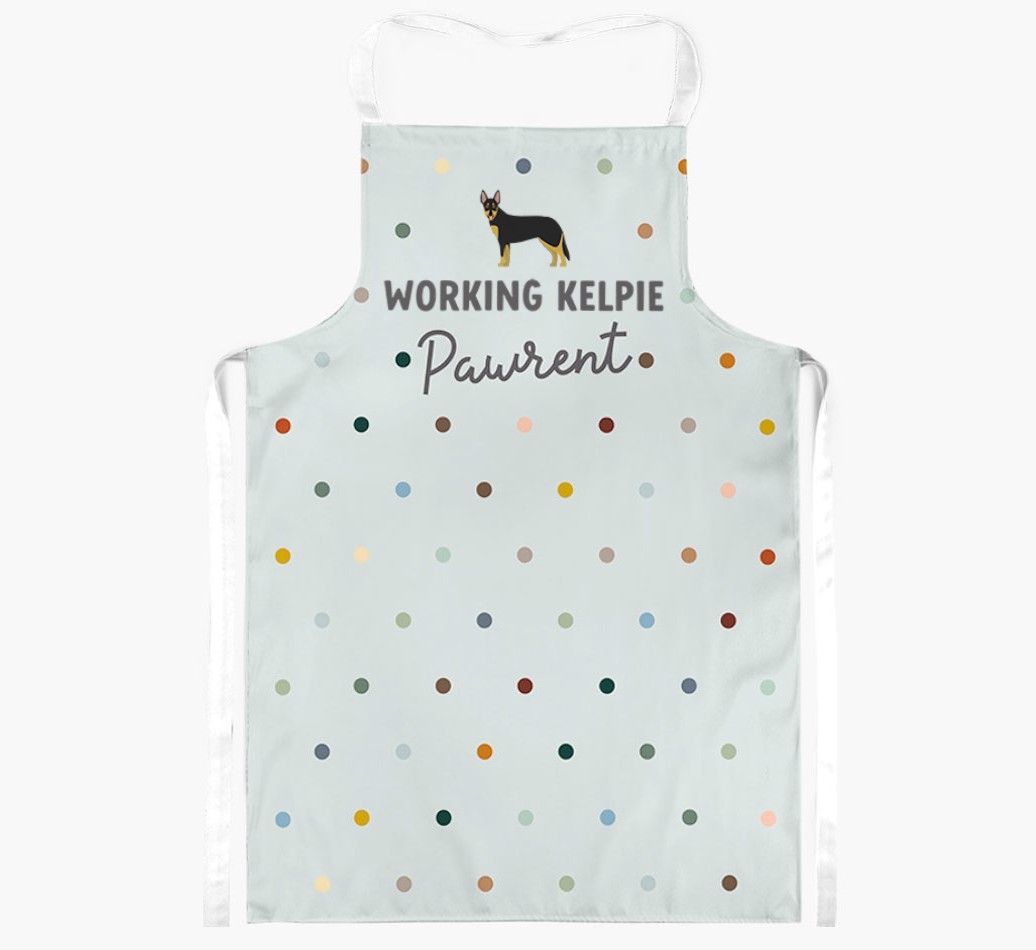 Personalised '{dogsName} The {breedFullName}' Apron