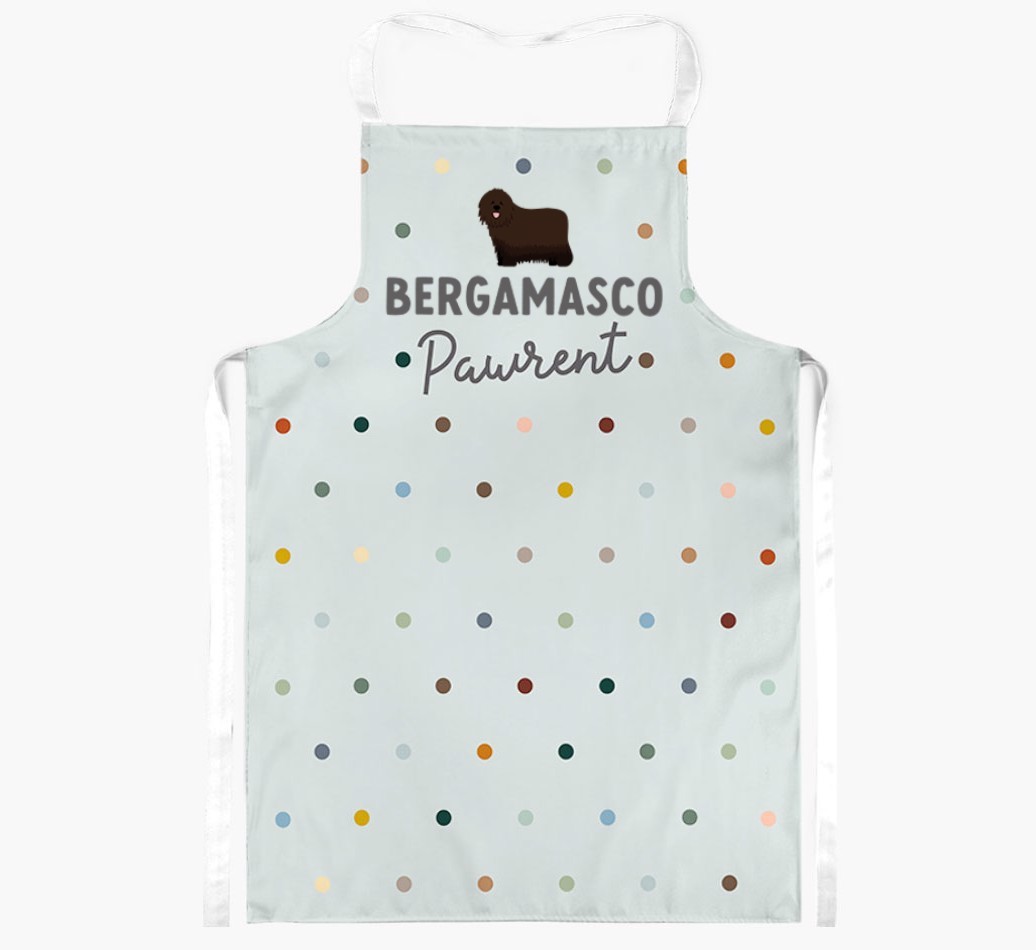 Personalised '{dogsName} The {breedFullName}' Apron
