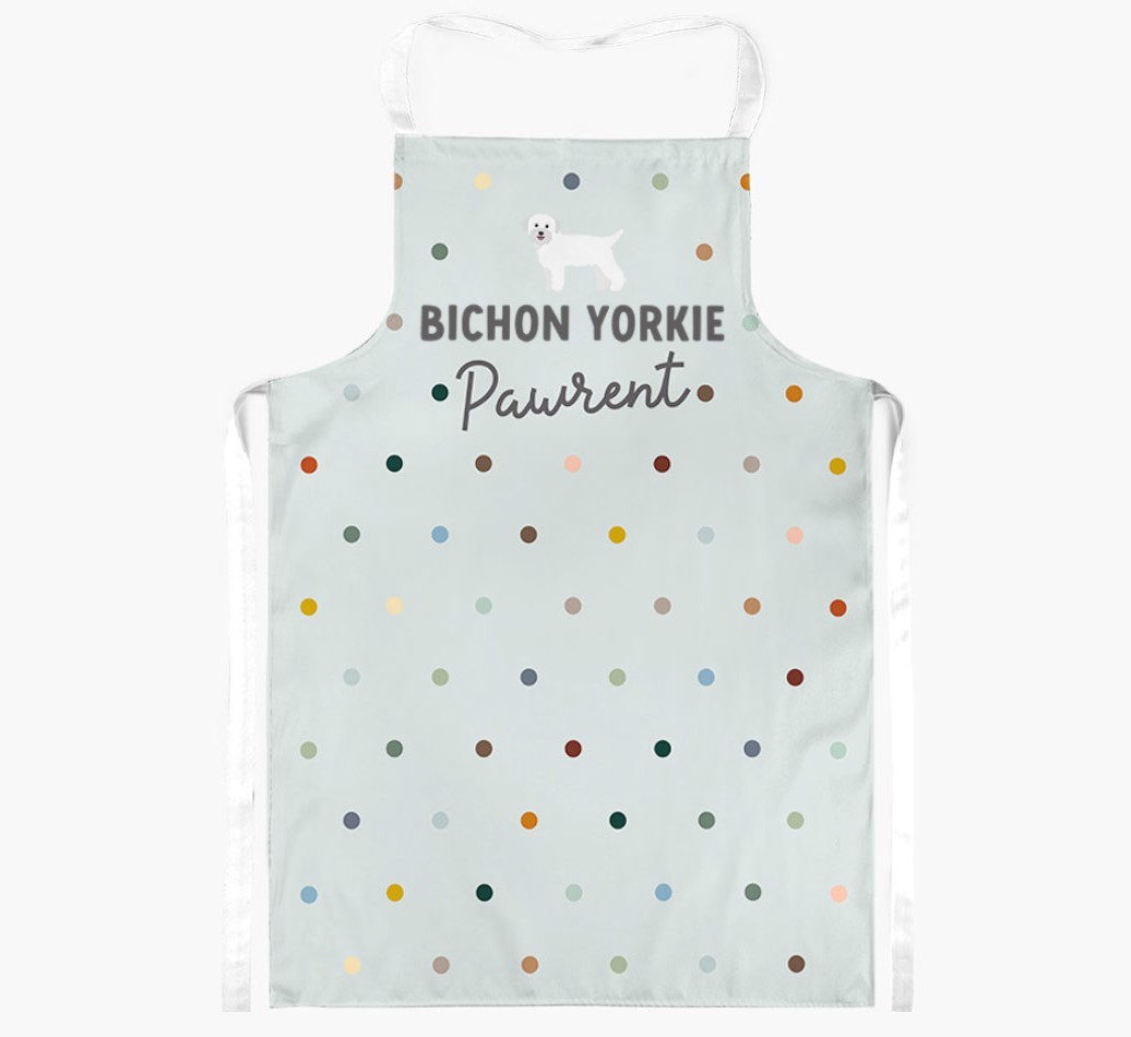 Personalised '{dogsName} The {breedFullName}' Apron