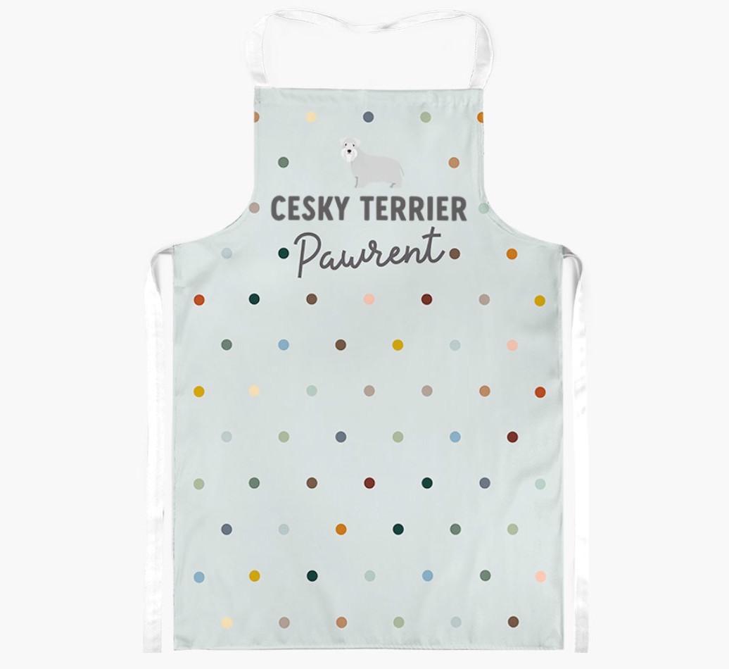 Personalised '{dogsName} The {breedFullName}' Apron