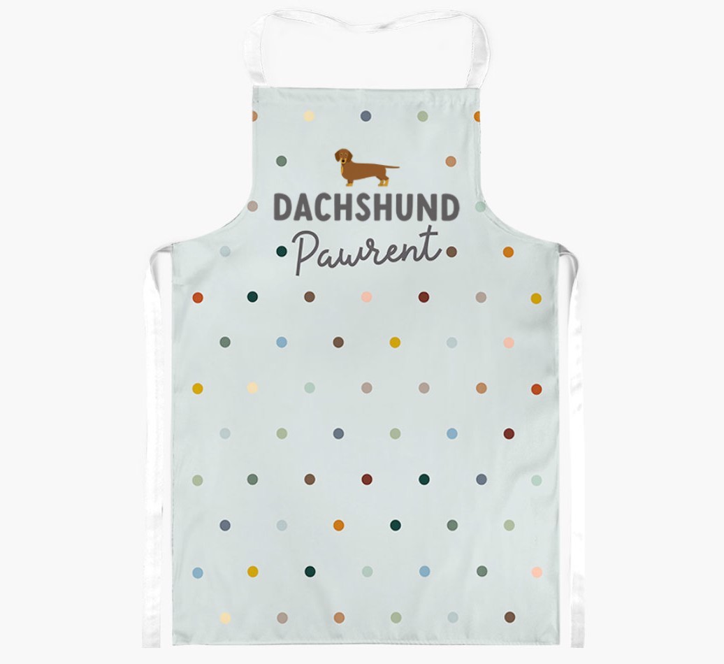 Personalised '{dogsName} The {breedFullName}' Apron