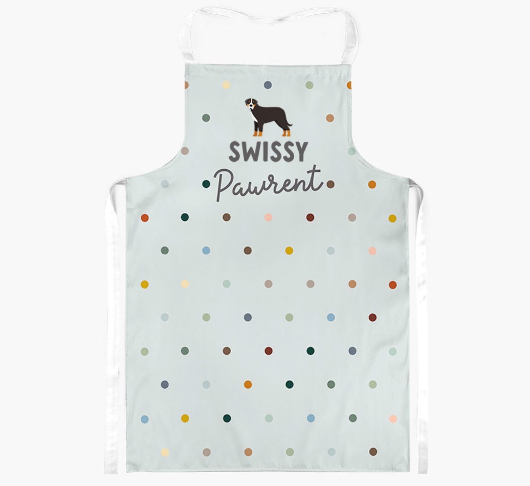Personalised '{dogsName} The {breedFullName}' Apron