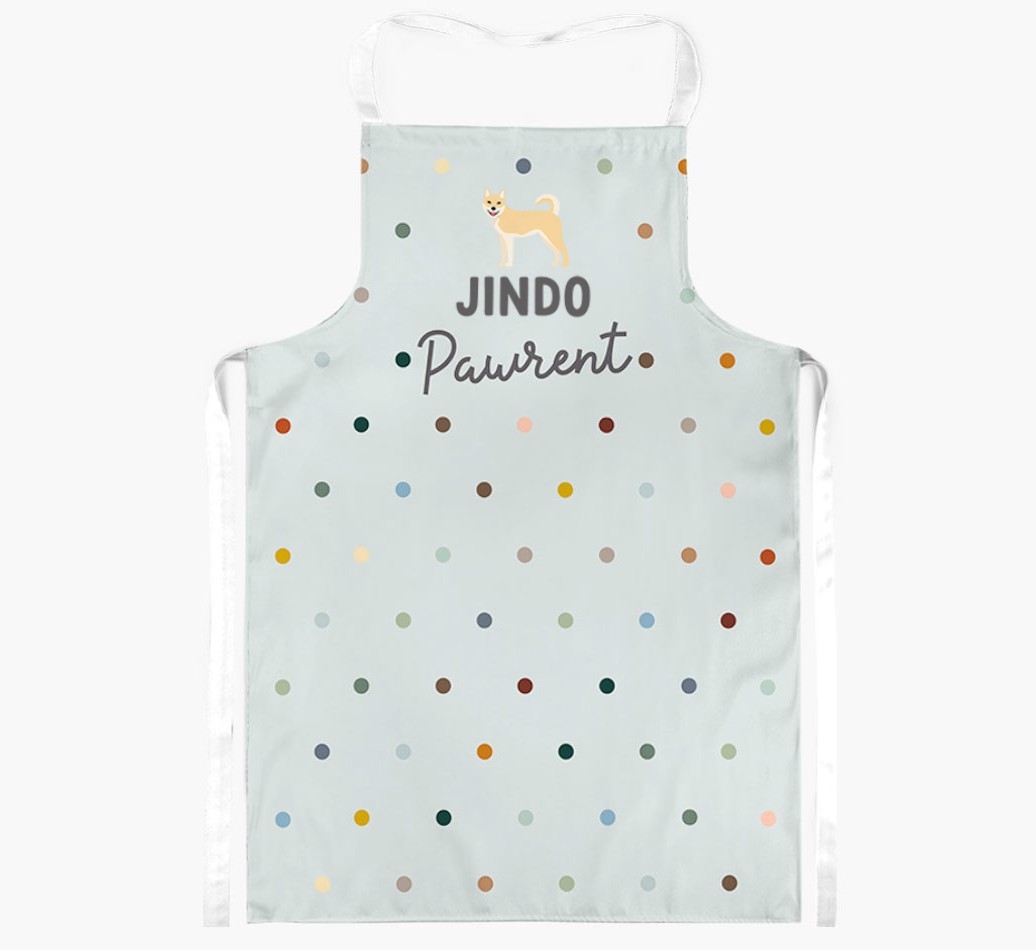 Personalised '{dogsName} The {breedFullName}' Apron