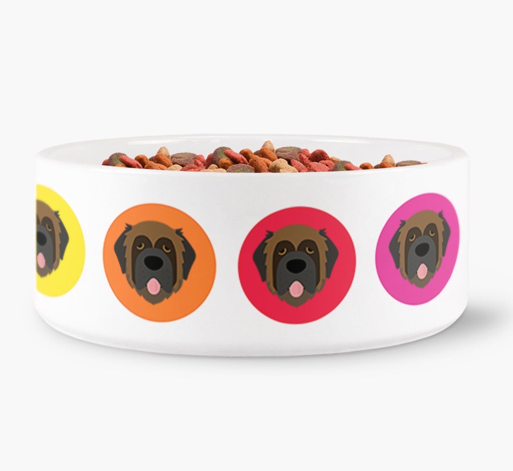 {breedFullName} Yappicon Dog Bowl