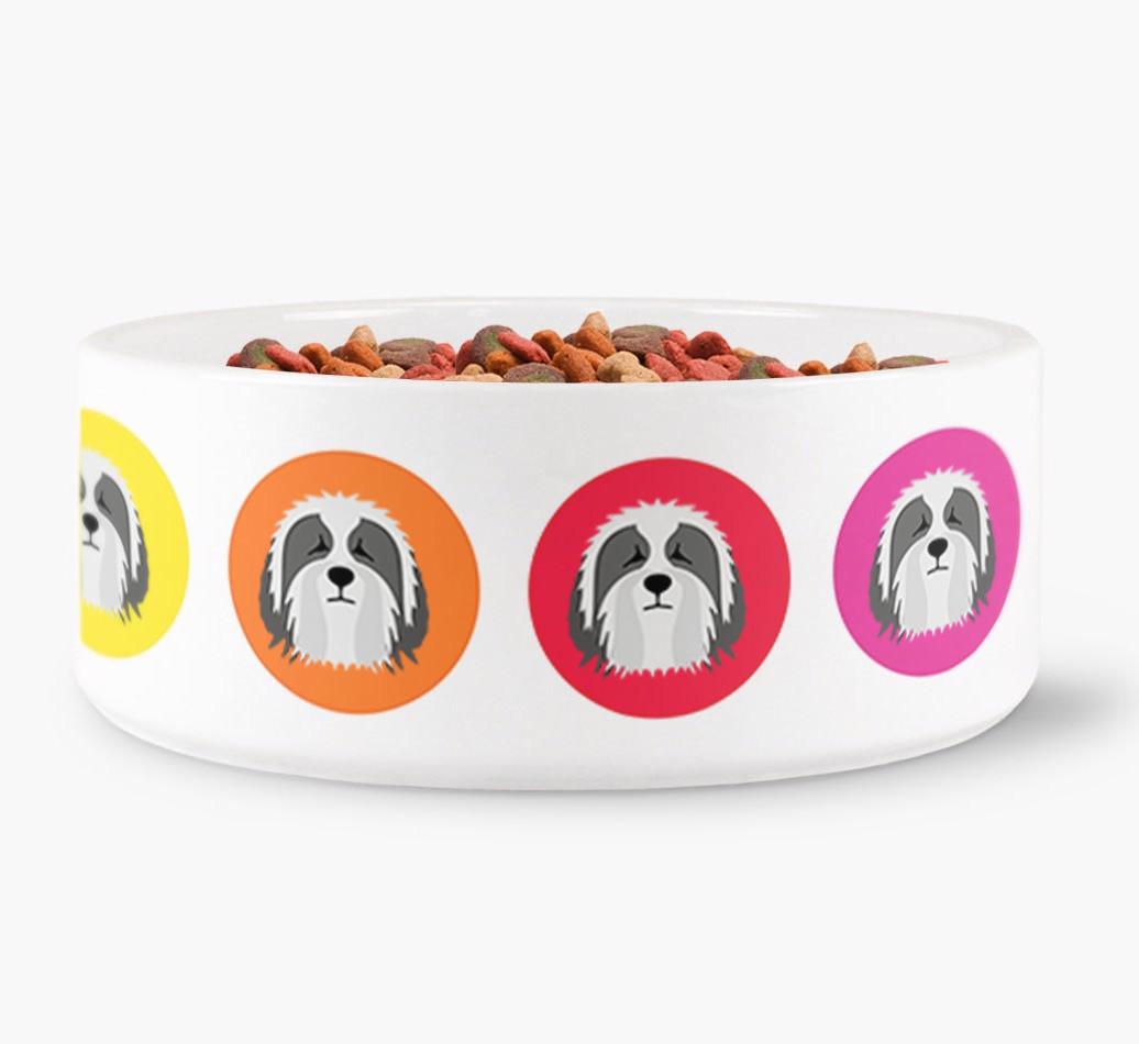 {breedFullName} Yappicon Dog Bowl