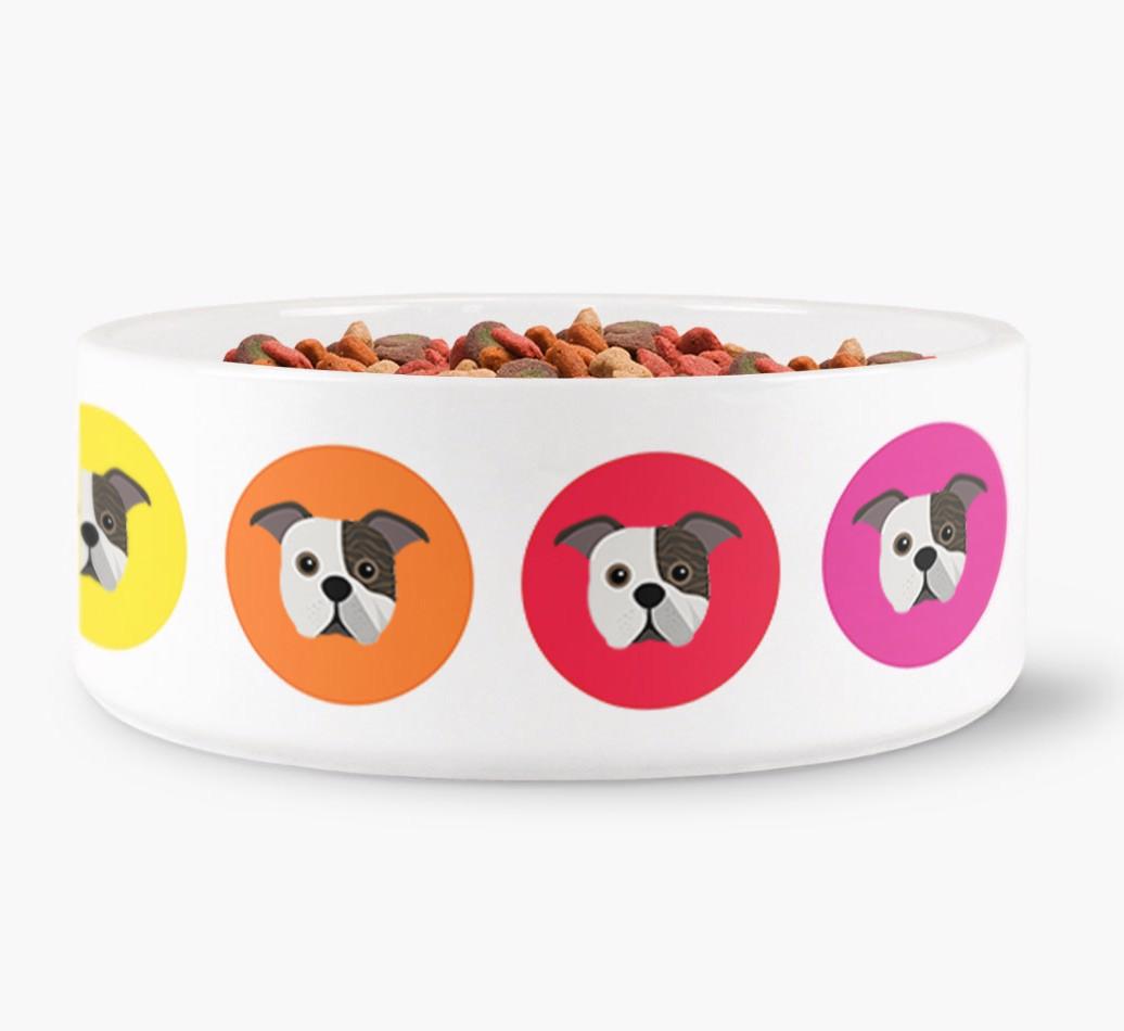 {breedFullName} Yappicon Dog Bowl