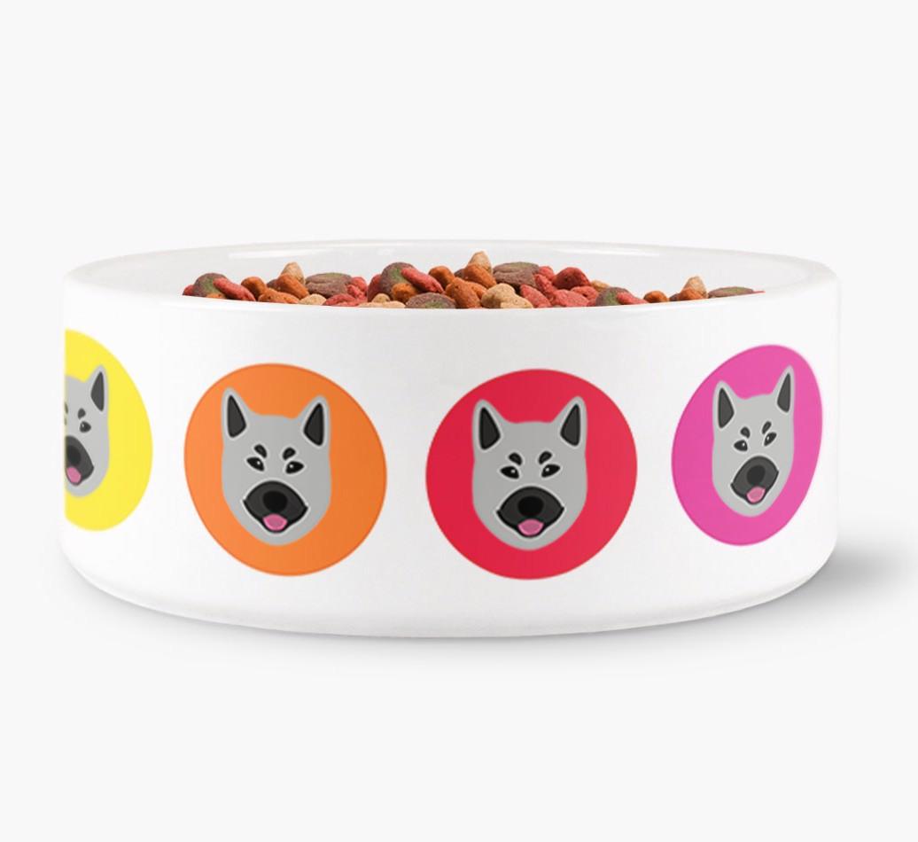 {breedFullName} Yappicon Dog Bowl