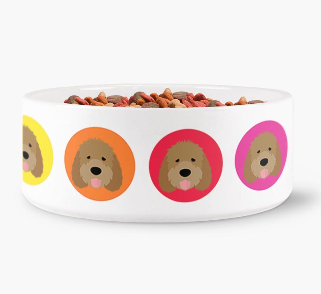{breedFullName} Yappicon Dog Bowl