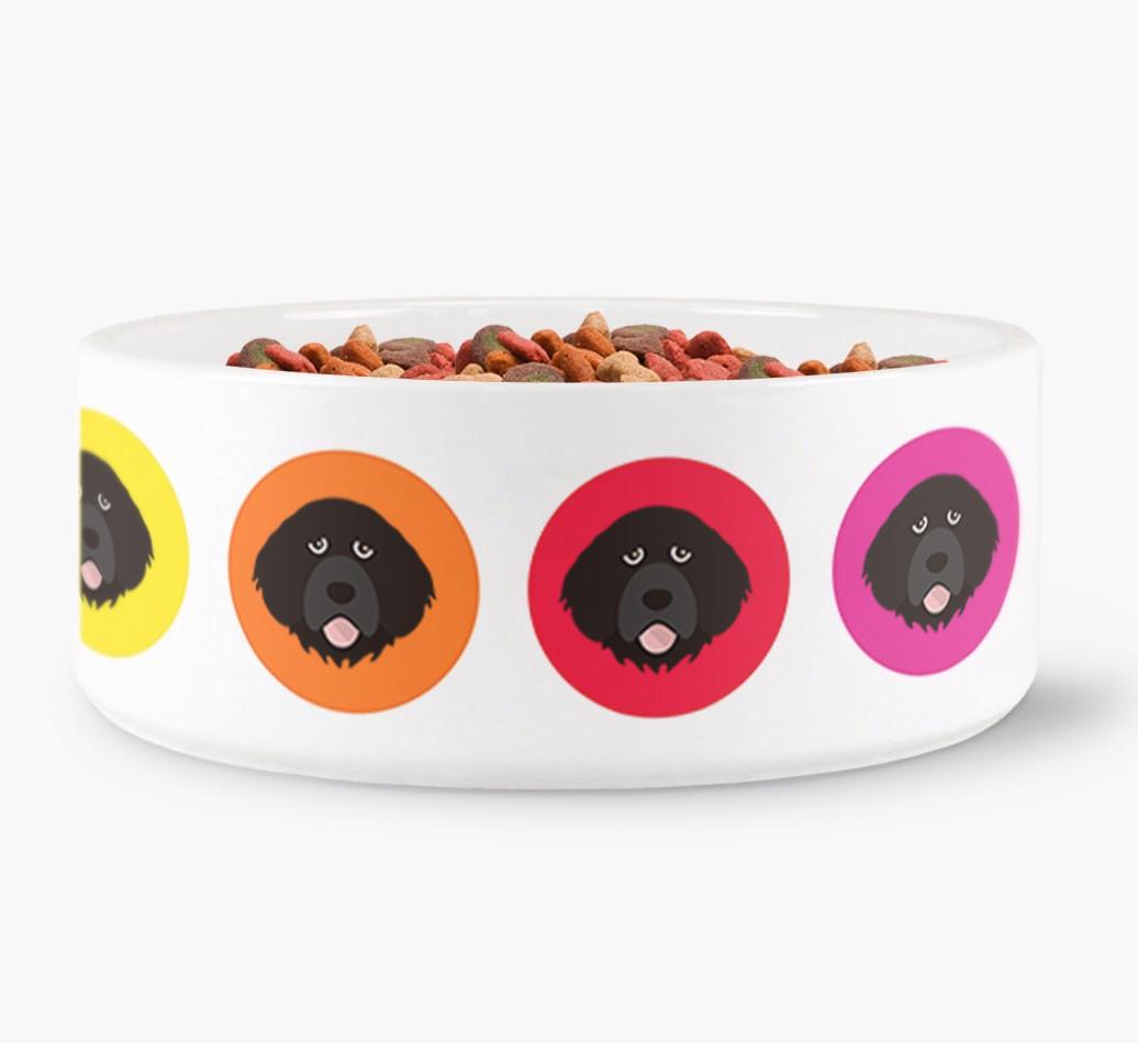 {breedFullName} Yappicon Dog Bowl