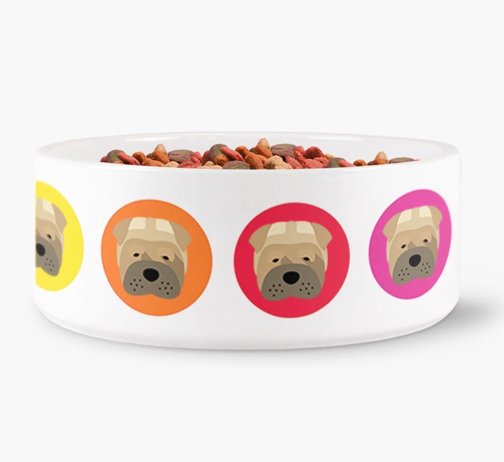 {breedFullName} Yappicon Dog Bowl