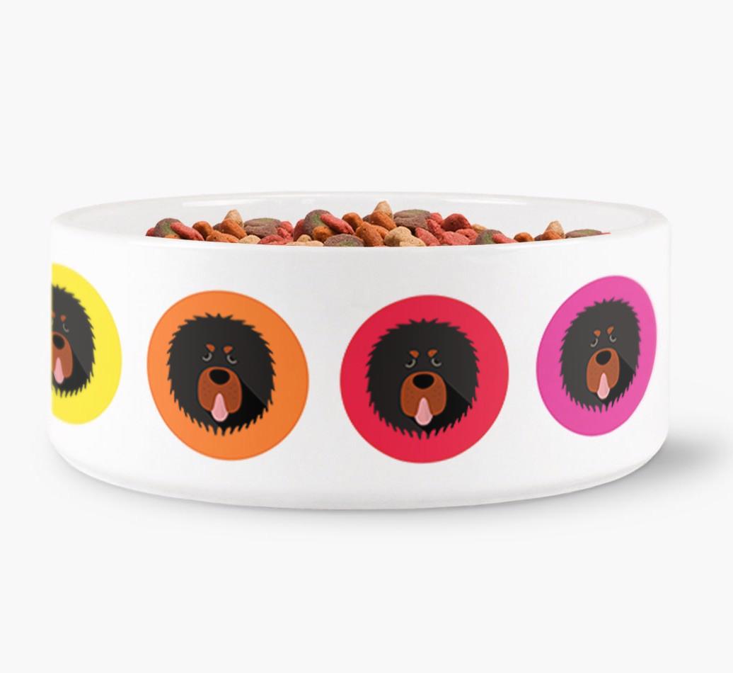 {breedFullName} Yappicon Dog Bowl