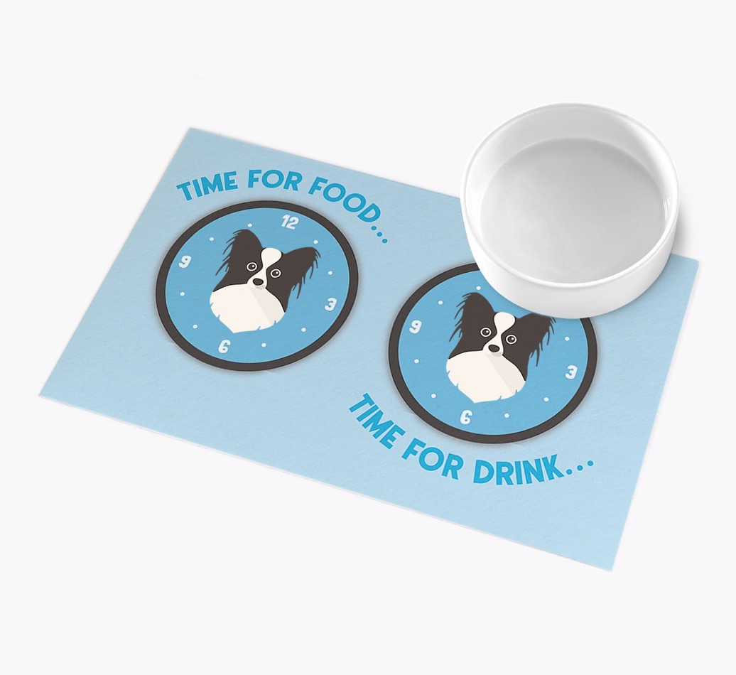 Time For...: Personalised {breedFullName} Feeding Mat