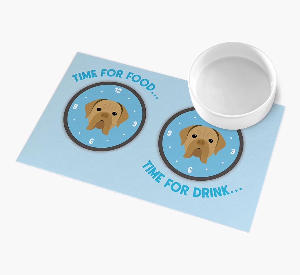 'Time For...' - Personalized {breedFullName} Feeing Mat