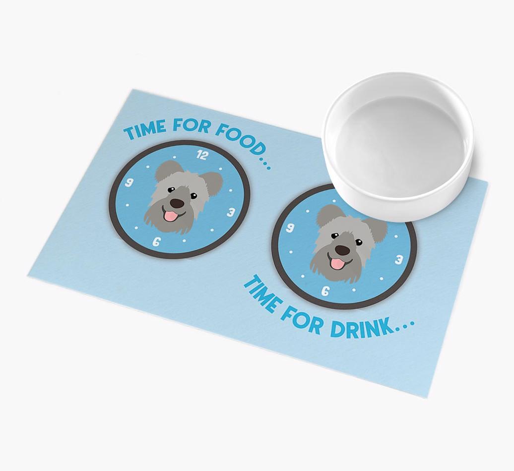 'Time For...' - Personalized {breedFullName} Feeing Mat