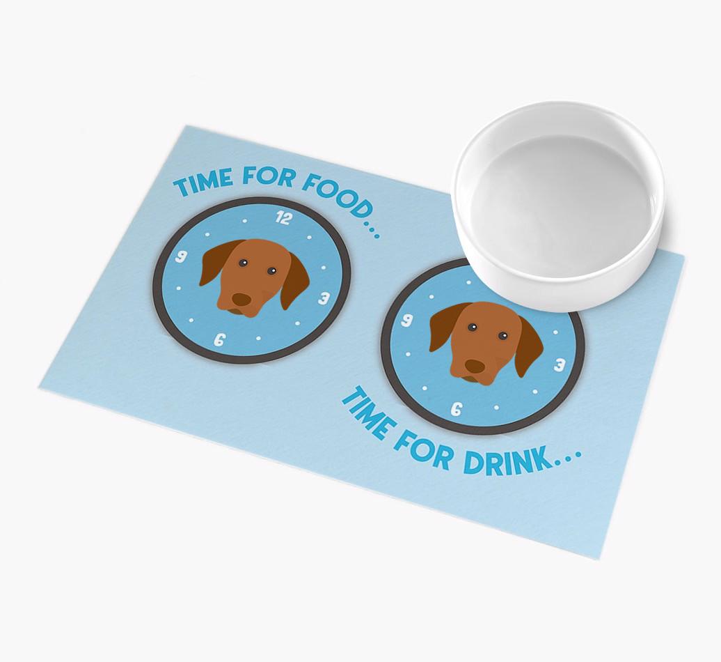 Time For...: Personalised {breedFullName} Feeding Mat