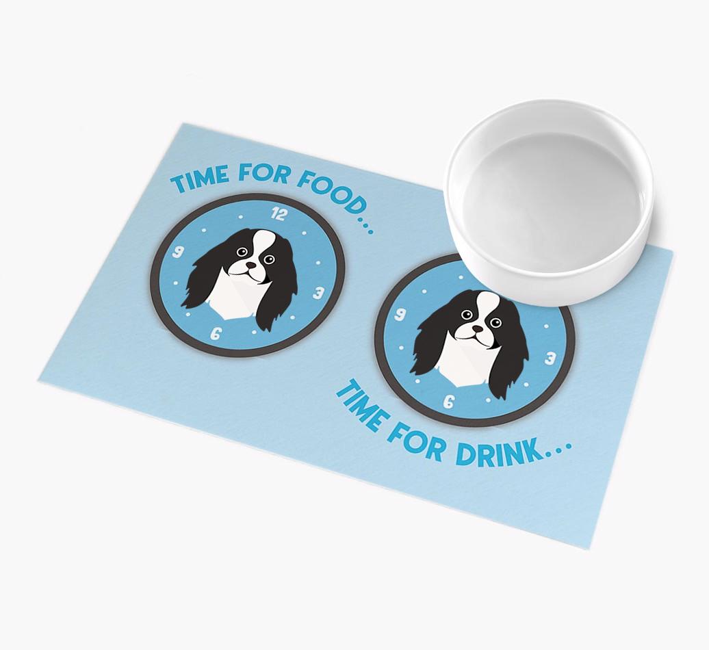 'Time For...' - Personalized {breedFullName} Feeing Mat