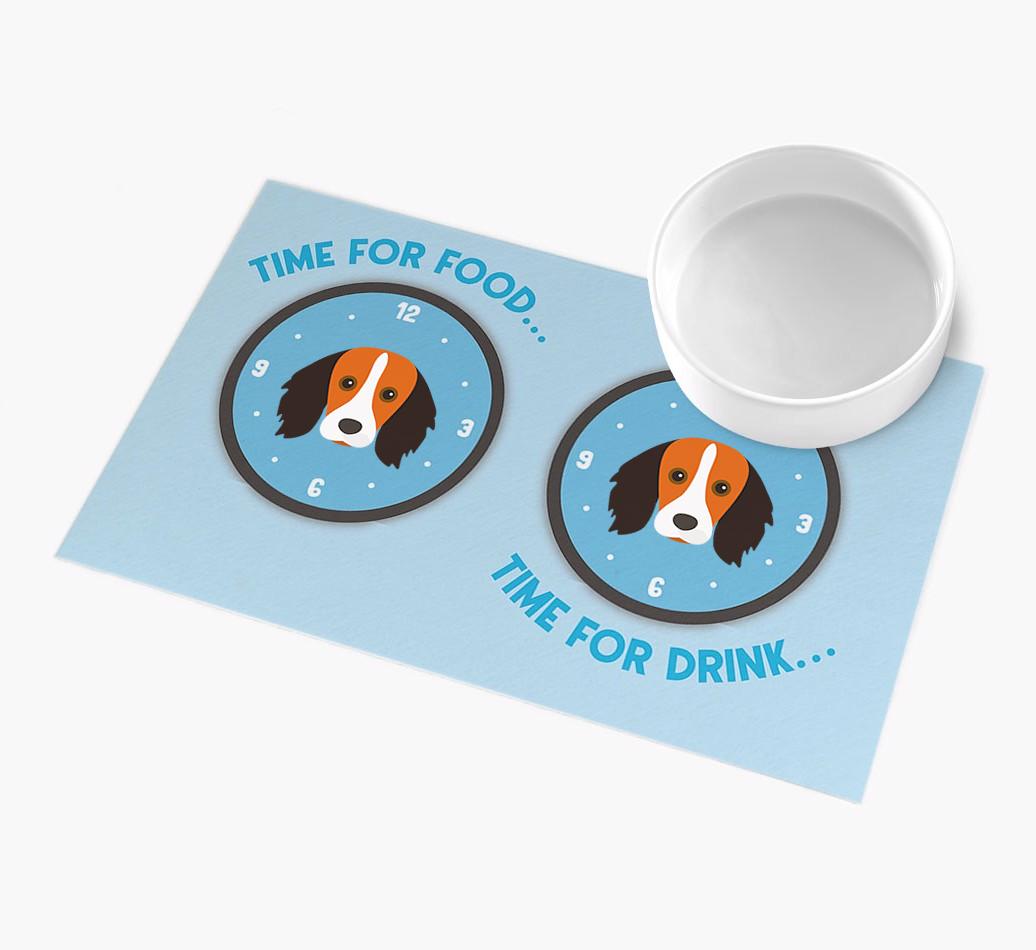 'Time For...' - Personalized {breedFullName} Feeing Mat