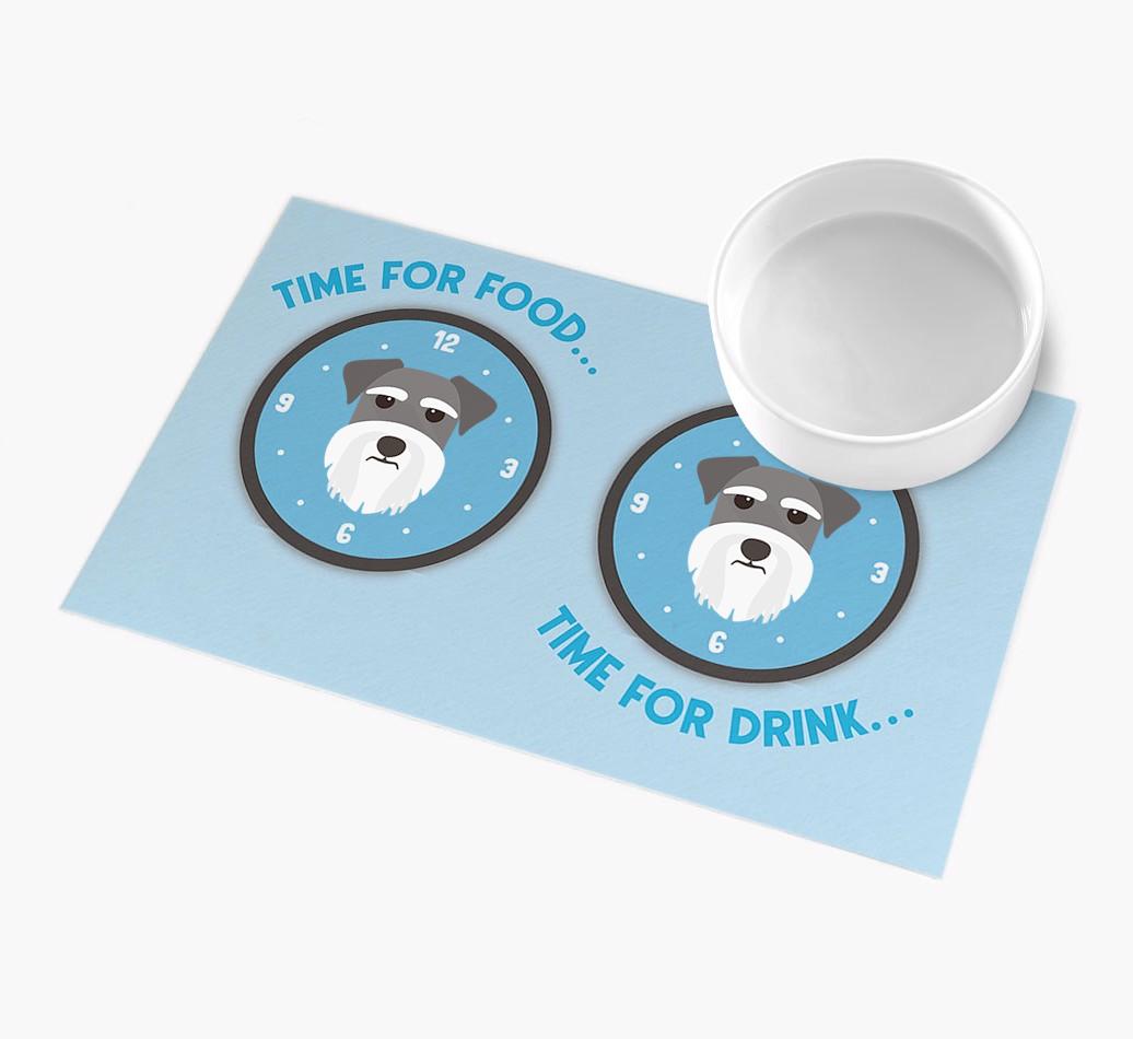 'Time For...' - Personalized {breedFullName} Feeing Mat