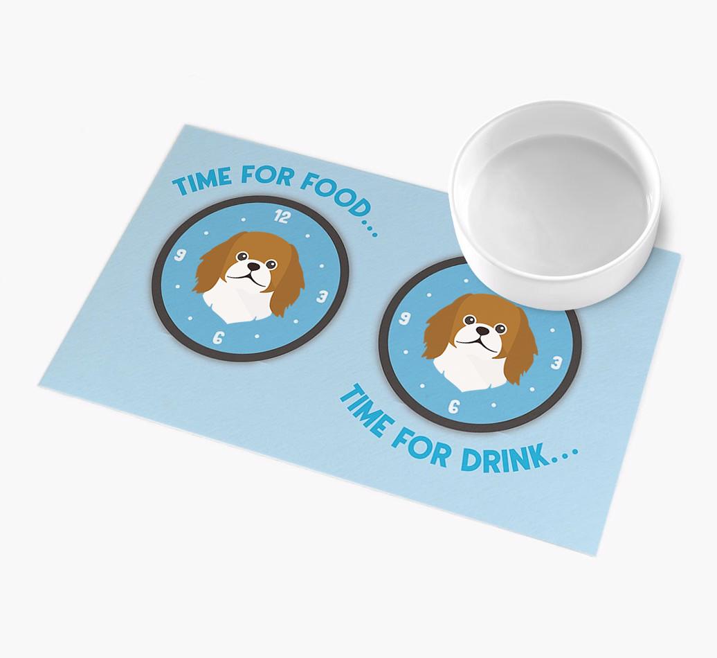 'Time For...' - Personalized {breedFullName} Feeing Mat
