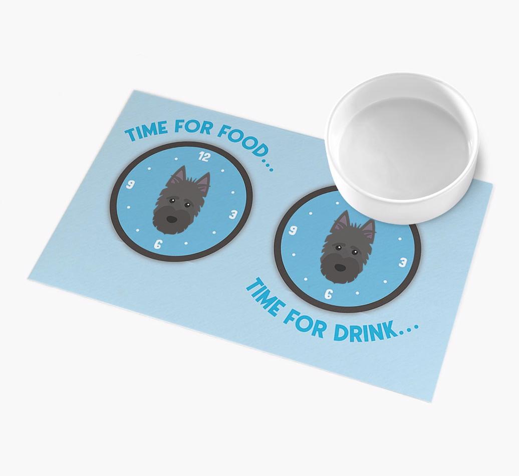 'Time For...' - Personalized {breedFullName} Feeing Mat