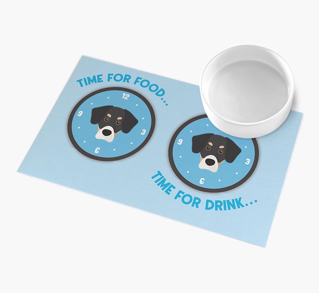 'Time For...' - Personalized {breedFullName} Feeing Mat