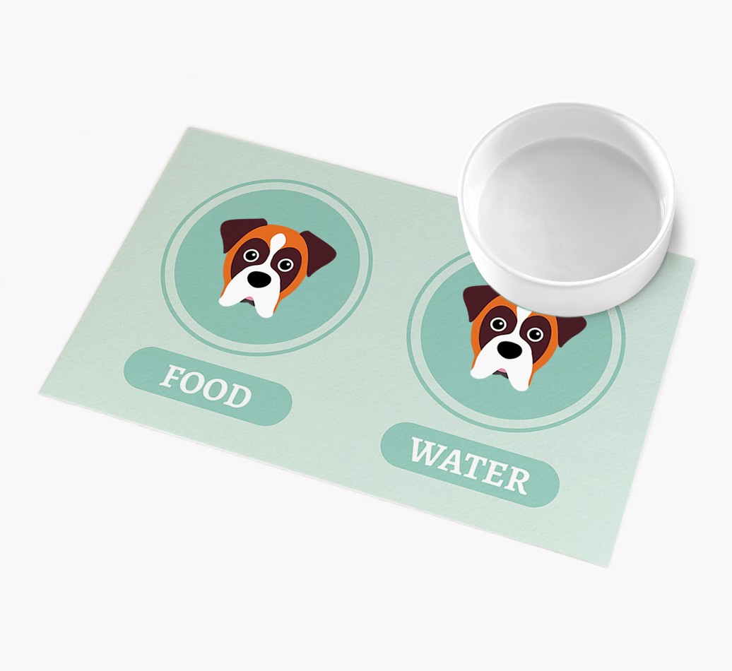 Yappicons: Personalised {breedFullName} Feeding Mat