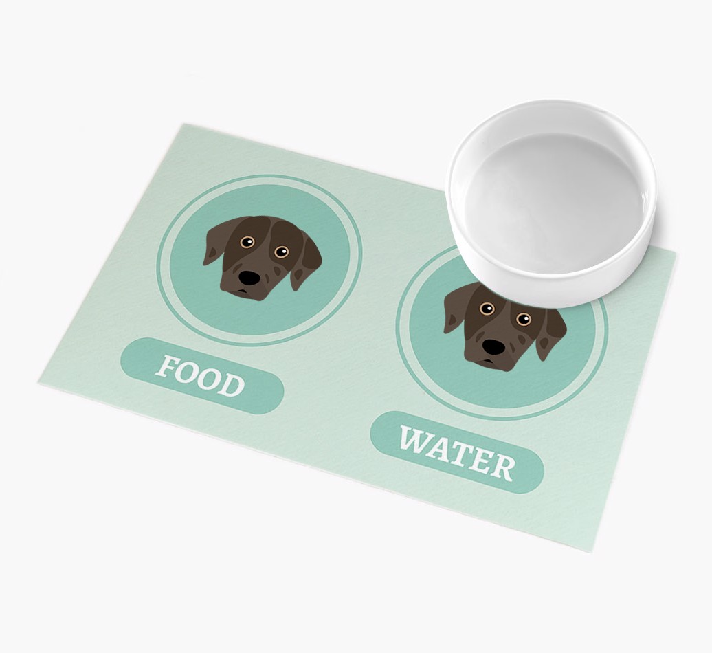 'Yappicons' - Personalized {breedFullName} Feeding Mat
