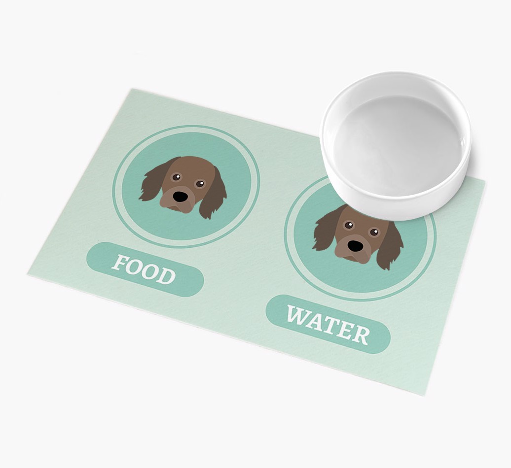 'Yappicons' - Personalized {breedFullName} Feeding Mat